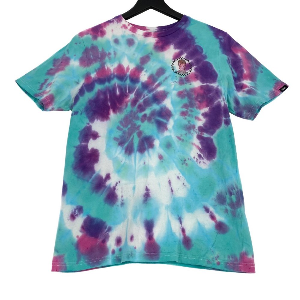 VANS x DAVID BOWIE Aladdin Sane Tie-Dye Shirt - Picture 9 of 16